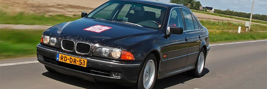 Модель BMW5 E39, у которого пробег равен почти миллион километров