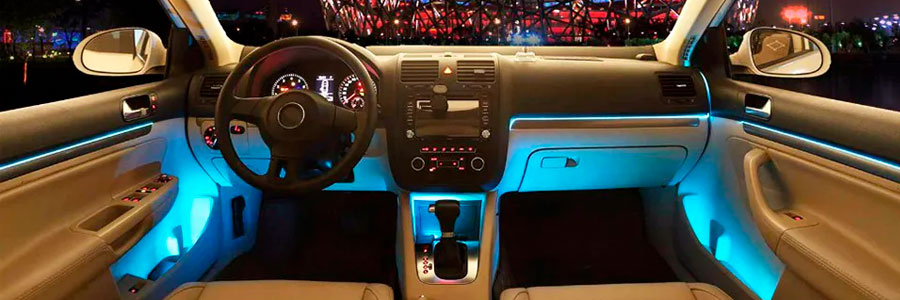 Светодиодная подсветка салона авто