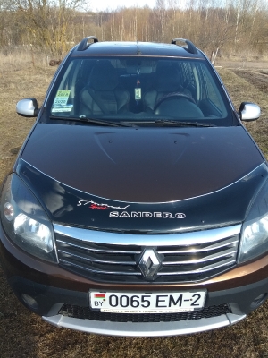 Renault Sandero 2013 года в городе Лепель фото 2