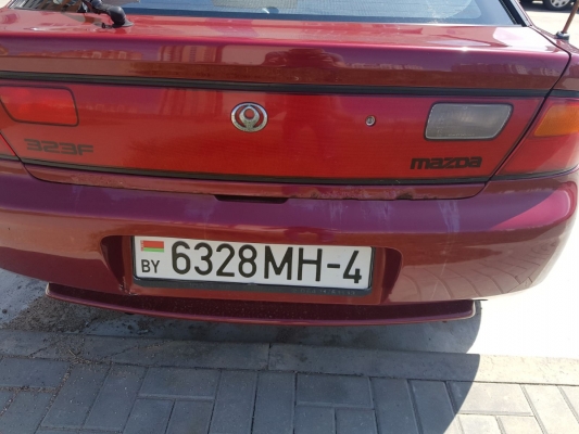 Mazda 323f 1996 года в городе Гродно фото 3