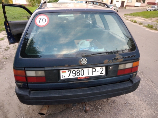 Volkswagen Passat 1991 года в городе Новополоцк фото 5