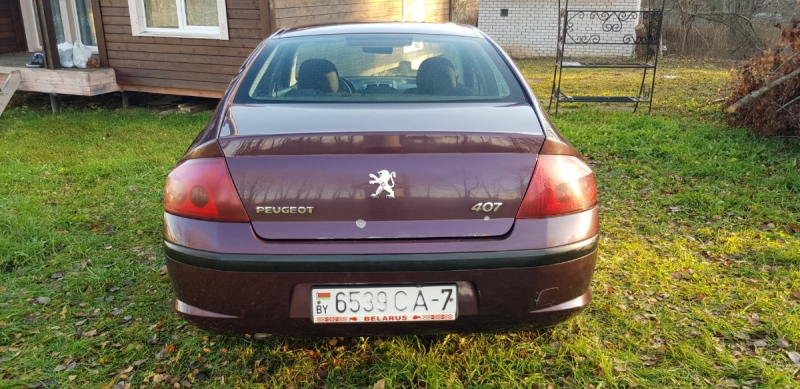 Peugeot 407 2008 года в городе Минск фото 2