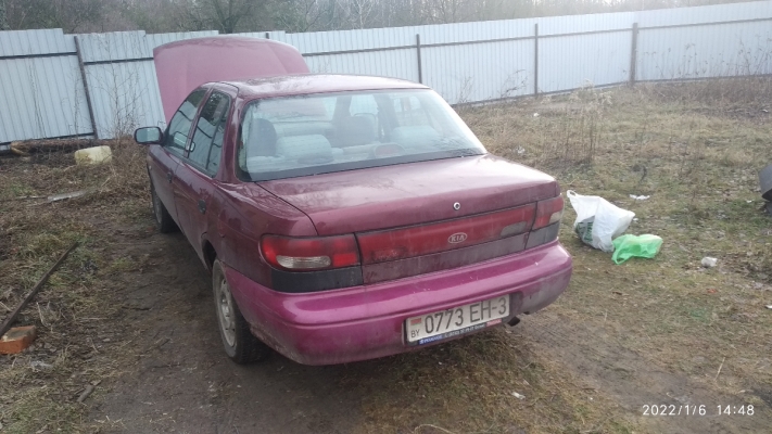 Kia Sephia 1996 года в городе Гомель фото 2