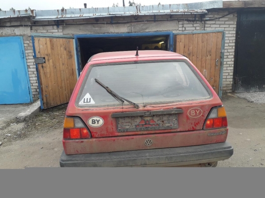 Volkswagen Golf 1990 года в городе Новополоцк фото 3