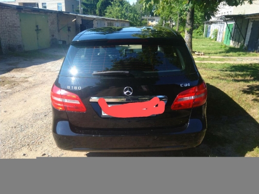 Mercedesbenz B-klass 2013 года в городе г.Барановичи фото 1