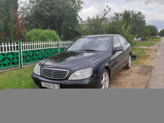 Mercedesbenz S-klass 2000 года в городе Минская область, Копыль фото 4