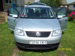 Volkswagen Volkswagen Touran 2005 года в городе д. Головнинцы, Ляховический р- фото 3