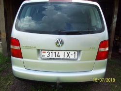 Volkswagen Volkswagen Touran 2005 года в городе д. Головнинцы, Ляховический р- фото 5