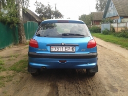 Peugeot 206 1999 года в городе Минск фото 2