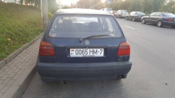 Volkswagen Golf 3 1992 года в городе Минск фото 2