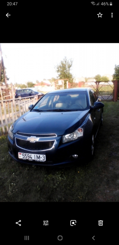 Chevrolet Cruze 2010 года в городе Гомель фото 1