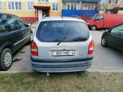 Opel Zafira 2001 года в городе Ивье фото 4