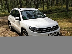 Volkswagen Tiguan 2012 года в городе аг Лесной около дома фото 1